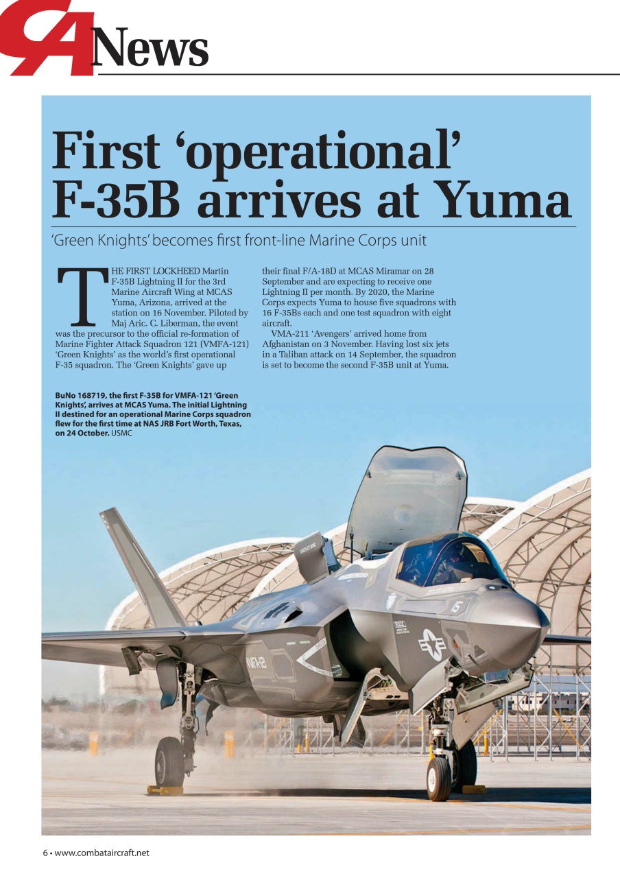 Combat Aircraft Journal Preview Pages