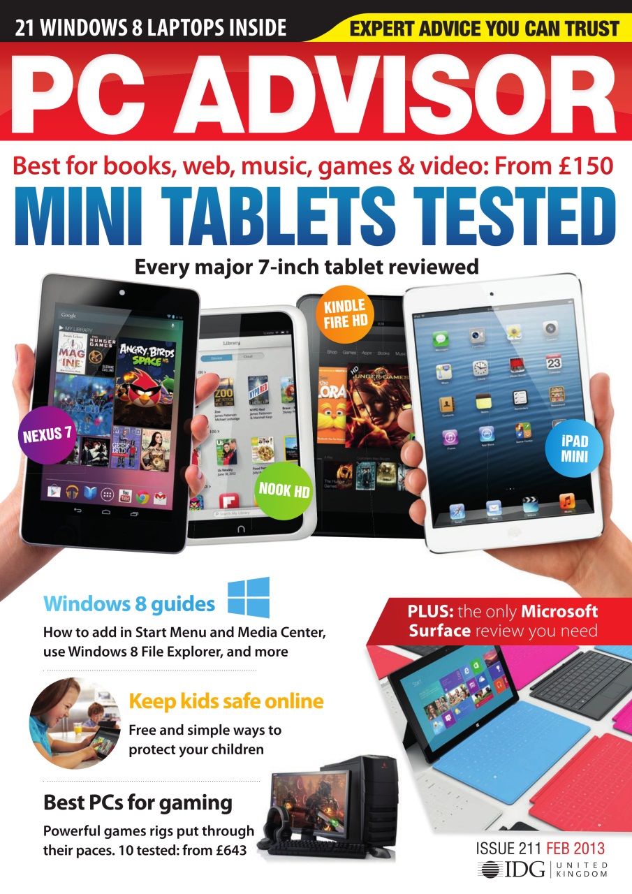 Tech Advisor Preview Pages