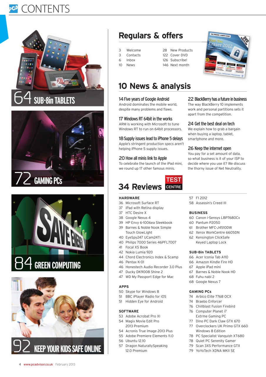 Tech Advisor Preview Pages