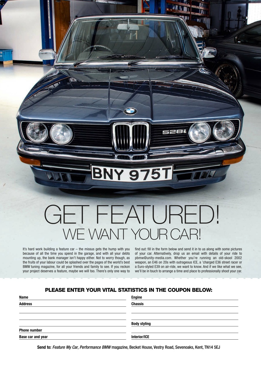 Performance BMW Preview Pages