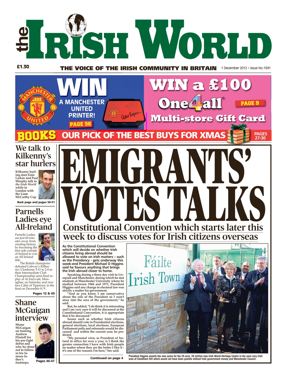 Irish World Preview Pages