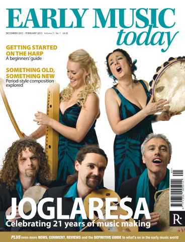 Early Music Today issue Dec -Feb 2012-13