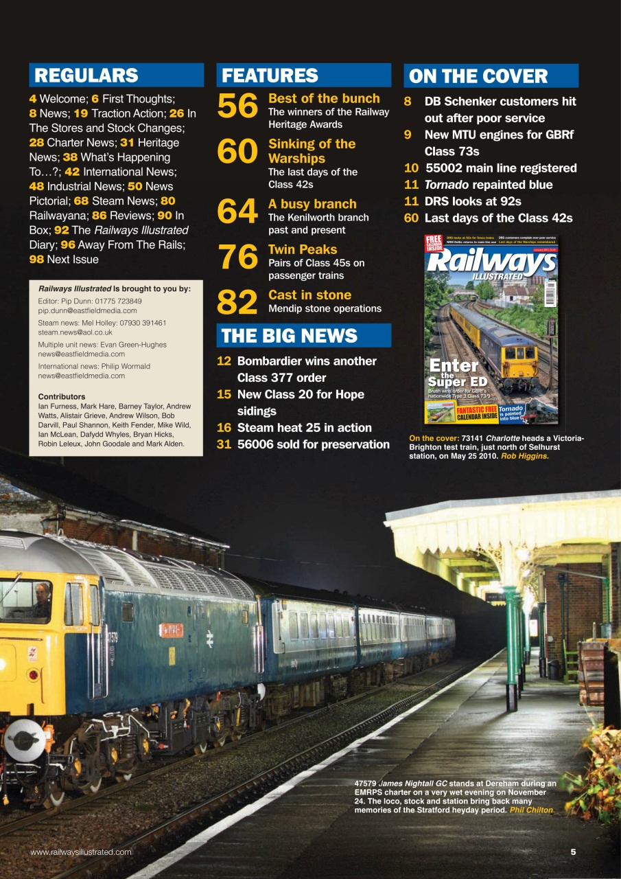 Railways Illustrated Preview Pages