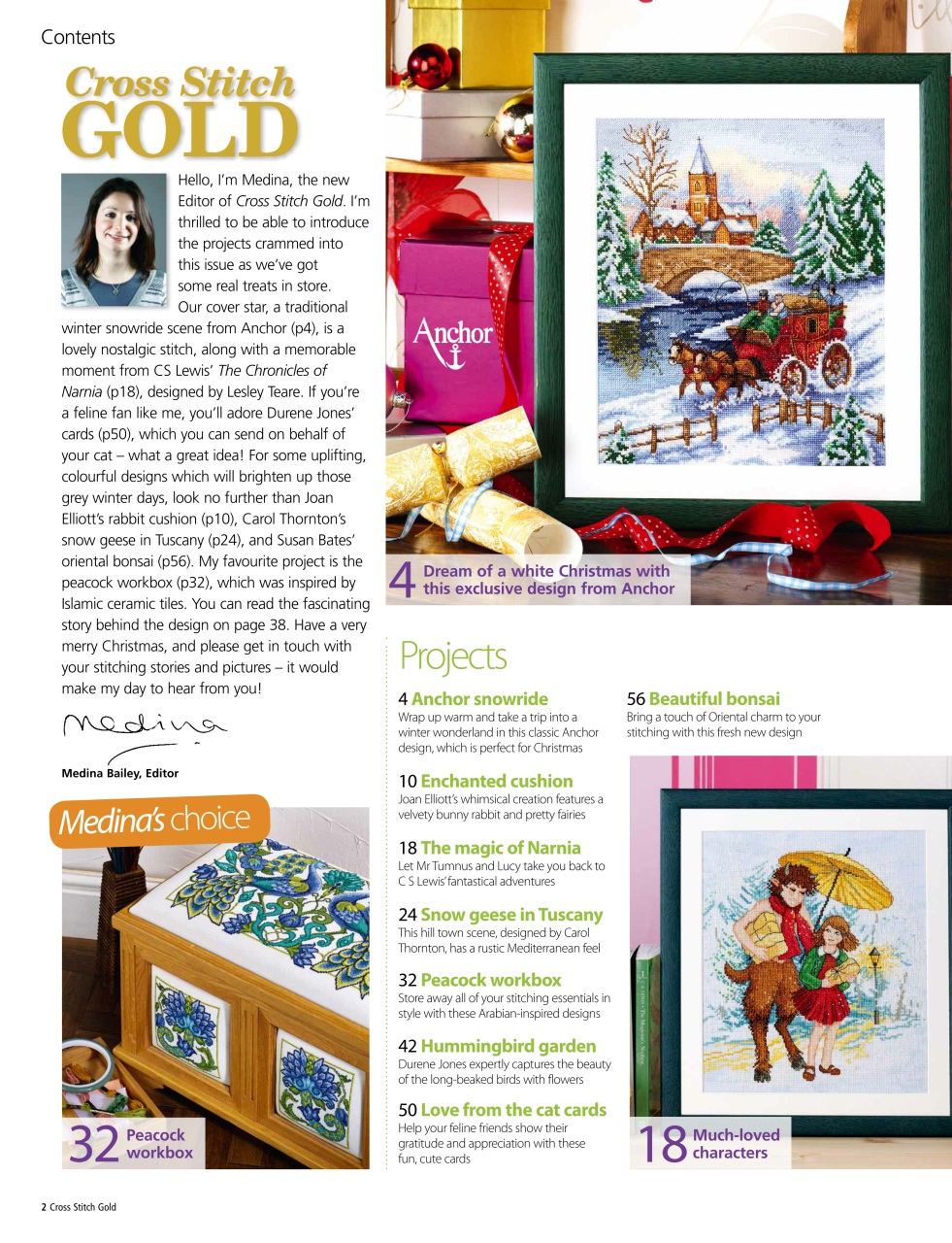 Cross Stitch Gold Preview Pages