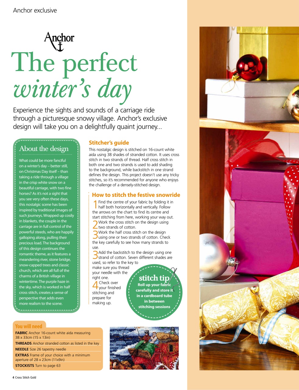 Cross Stitch Gold Preview Pages