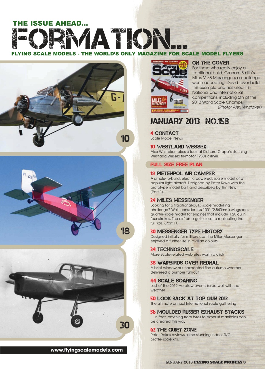 Flying Scale Models Preview Pages