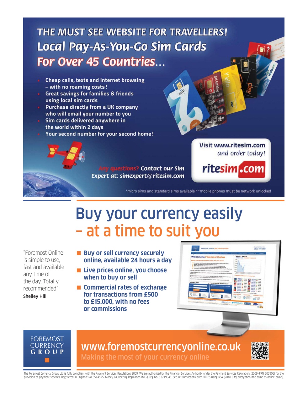 A Place in the Sun Magazine Preview Pages