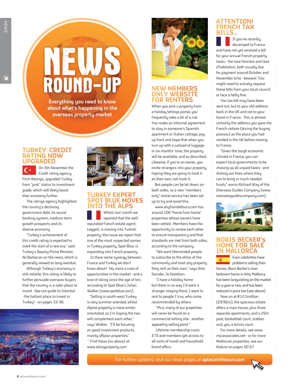 A Place in the Sun Magazine Preview Pages