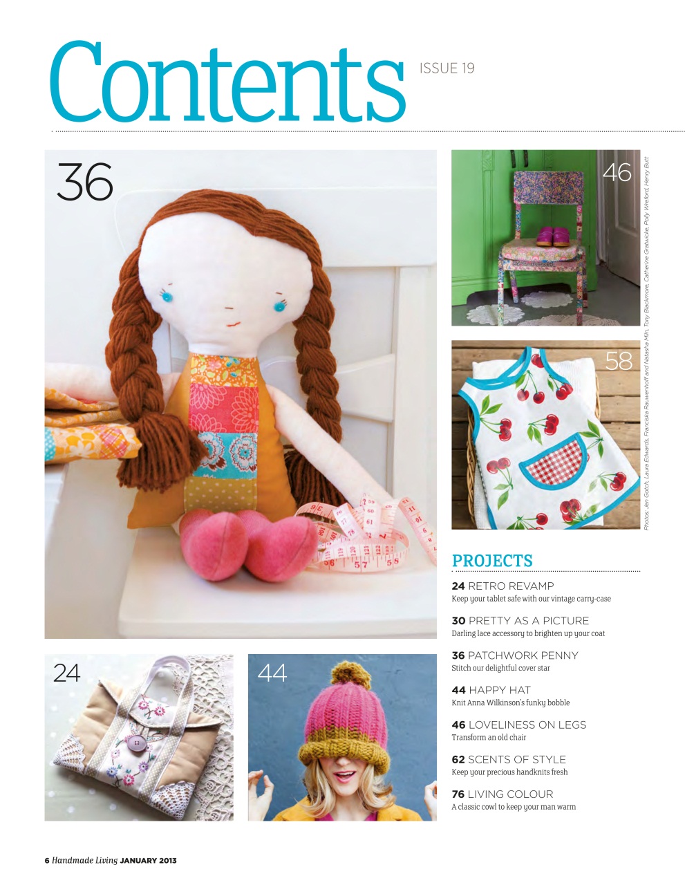 Handmade Living Preview Pages