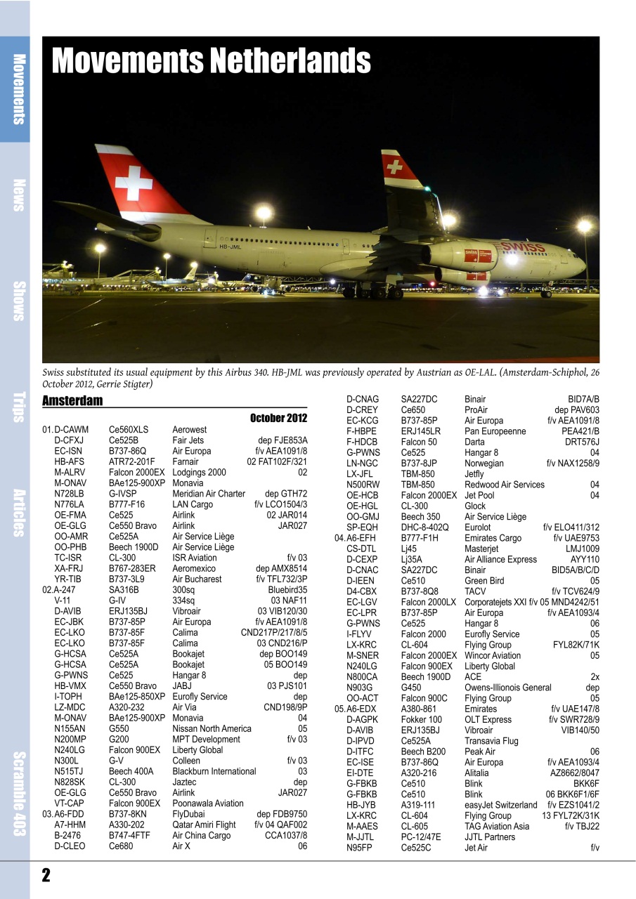 Scramble Magazine Preview Pages