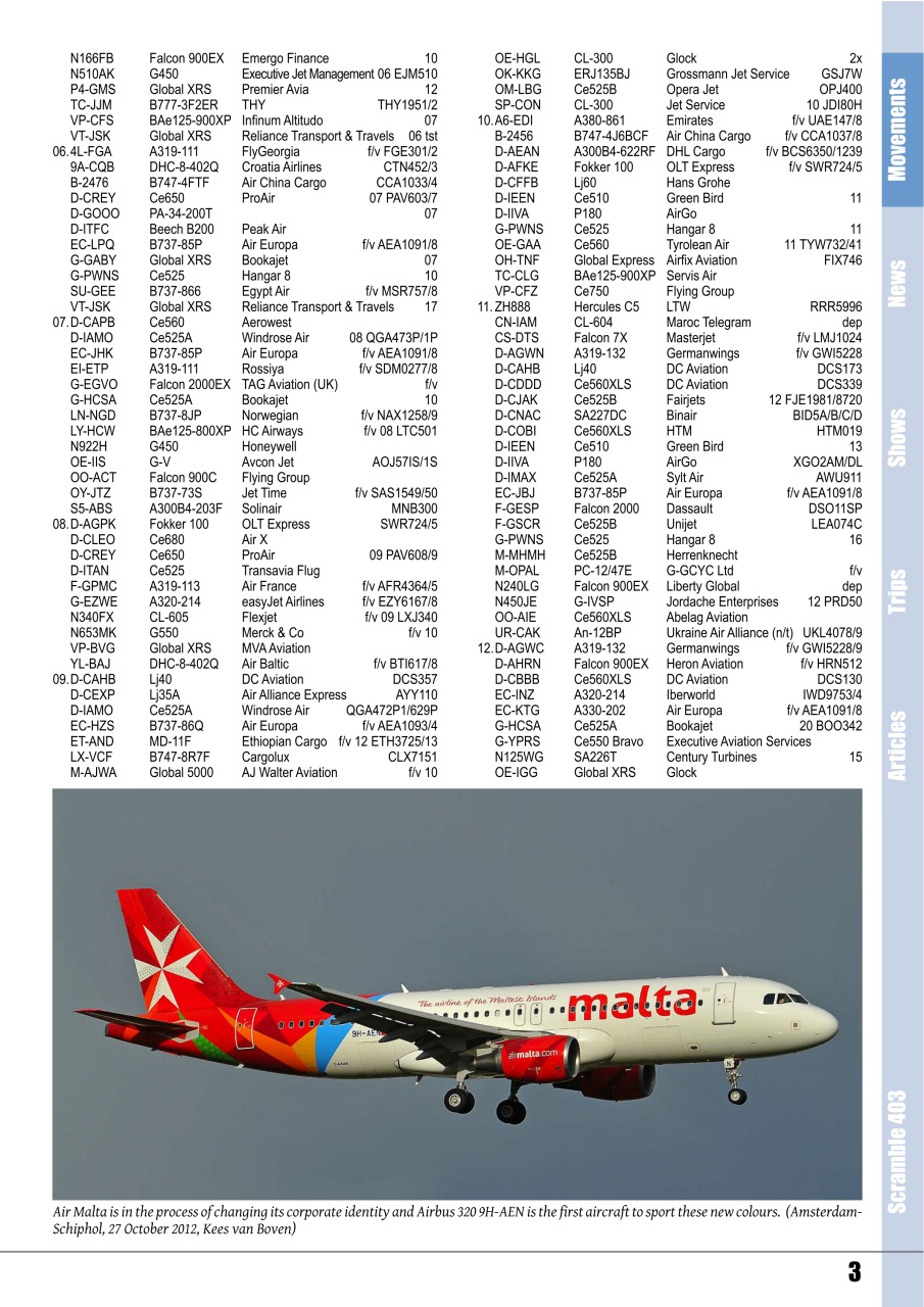 Scramble Magazine Preview Pages