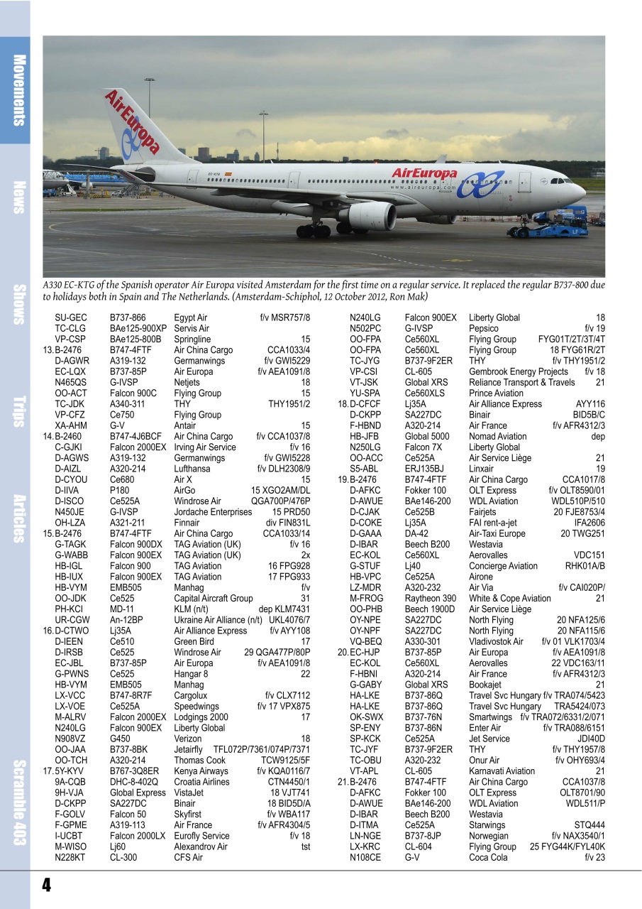 Scramble Magazine Preview Pages