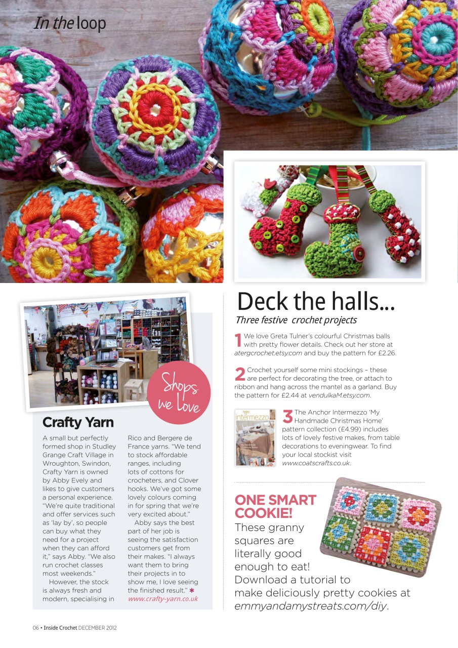Inside Crochet Preview Pages