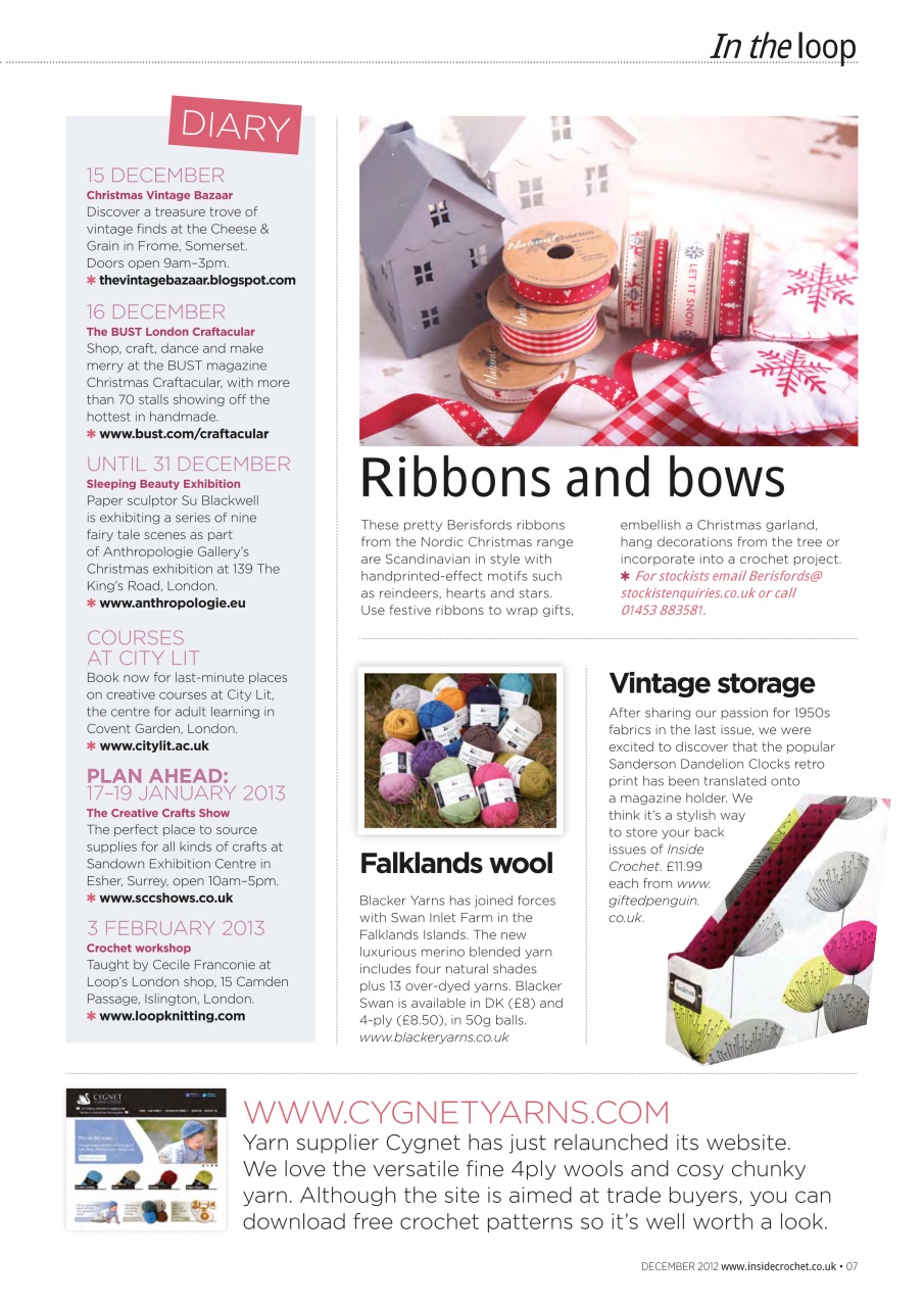 Inside Crochet Preview Pages