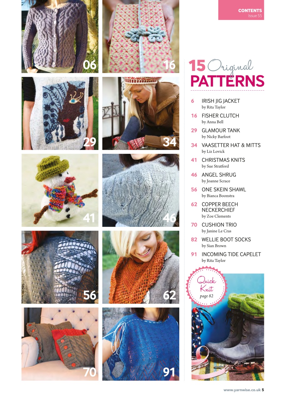 Yarnwise Preview Pages