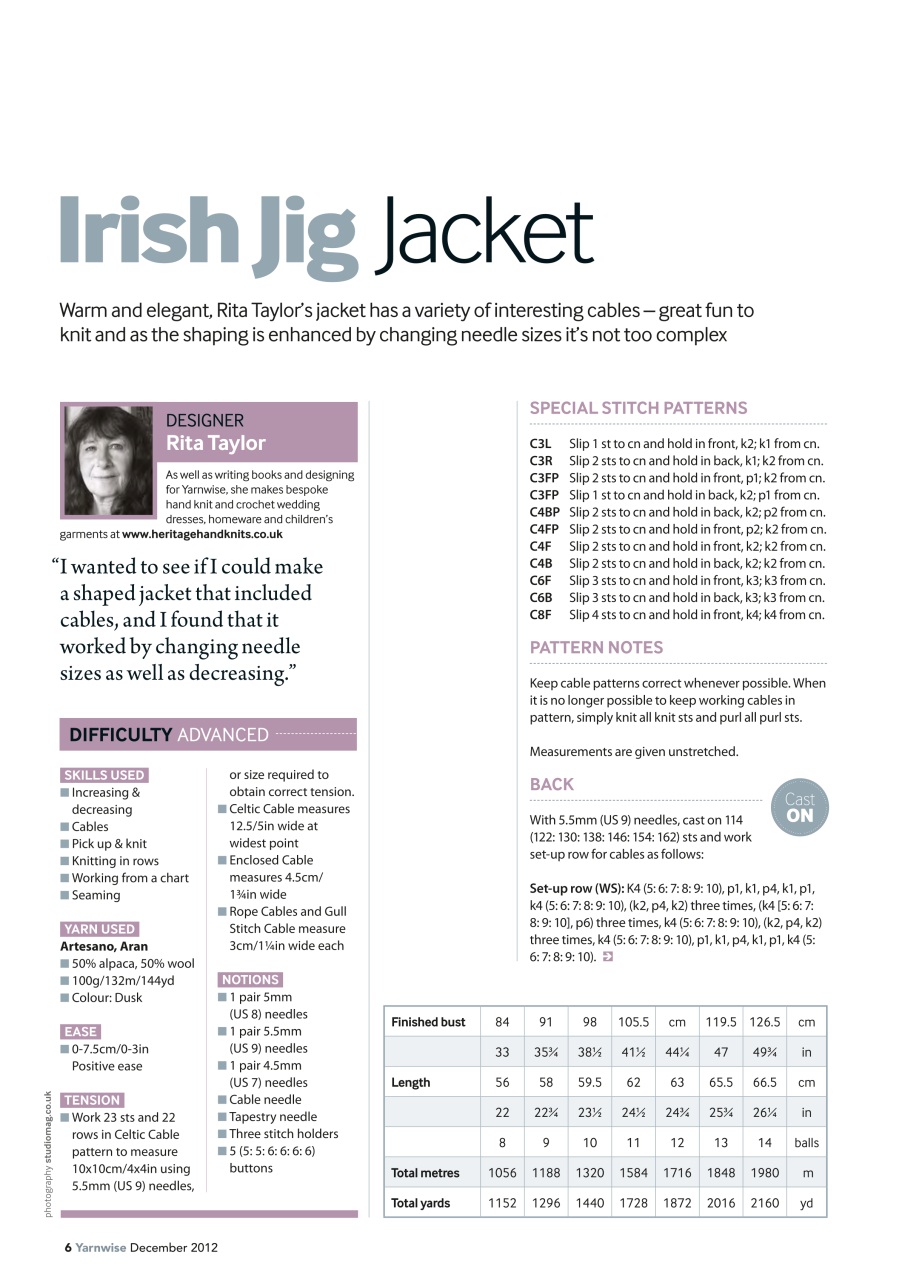 Yarnwise Preview Pages