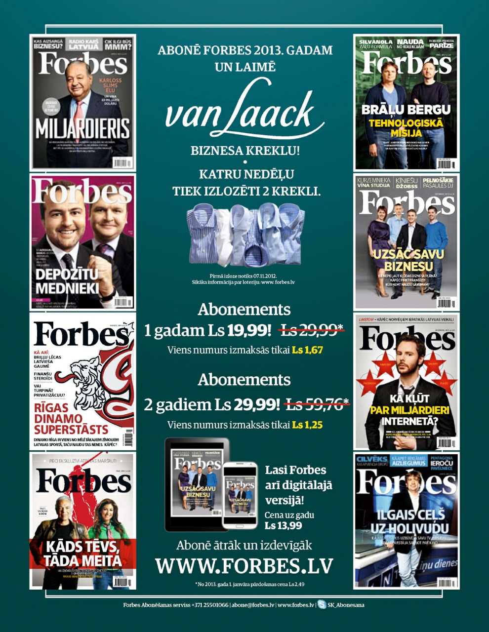 Forbes Latvia Preview Pages