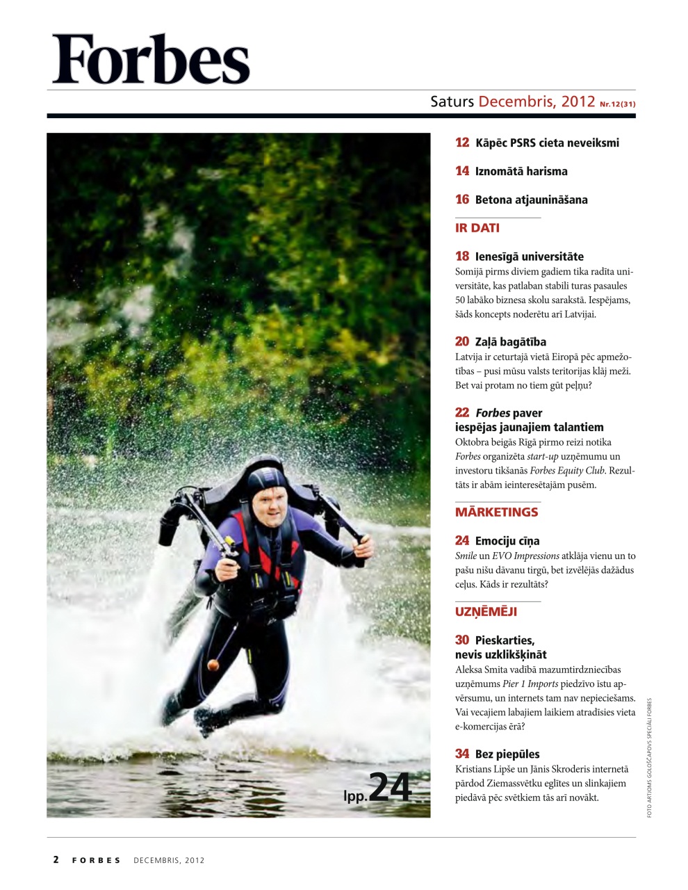 Forbes Latvia Preview Pages