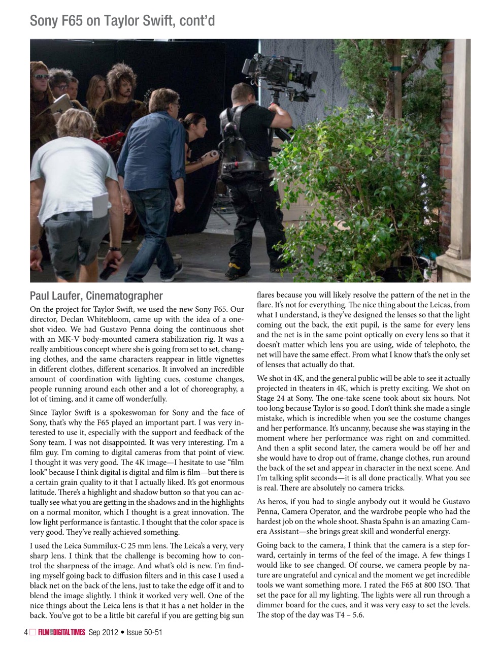 Film and Digital Times Preview Pages
