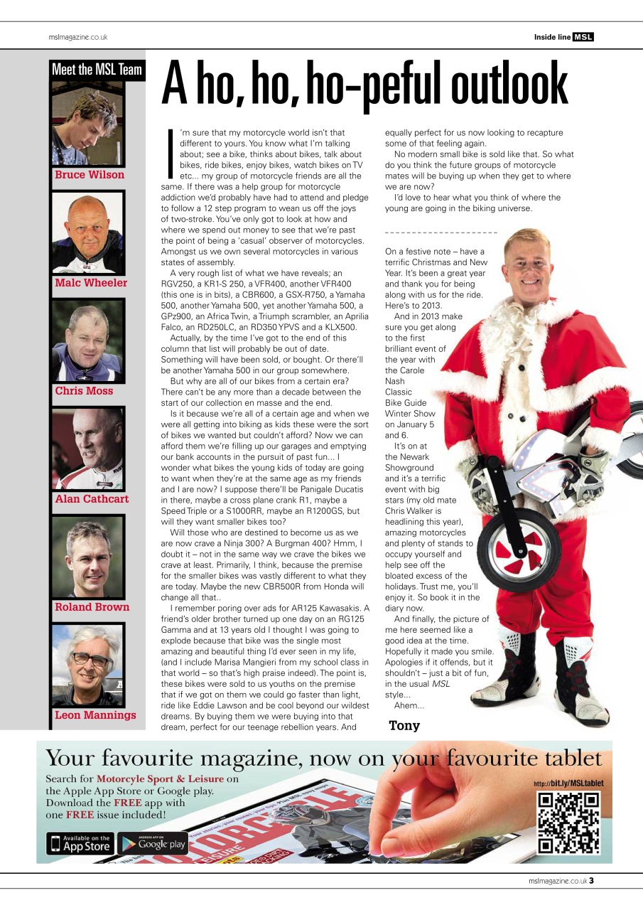 Motorcycle Sport & Leisure Preview Pages