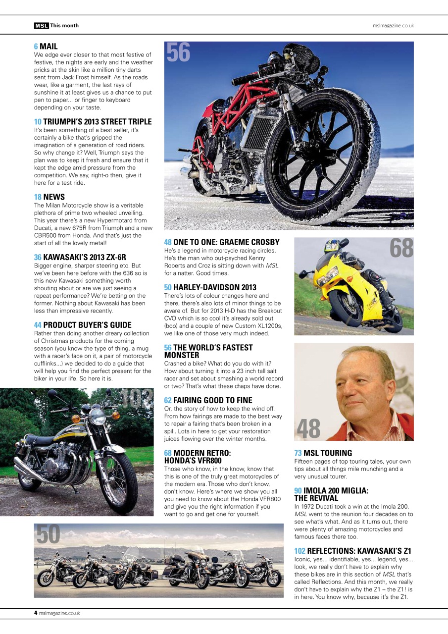 Motorcycle Sport & Leisure Preview Pages