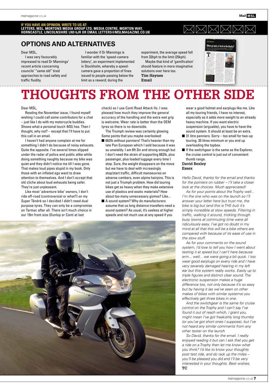 Motorcycle Sport & Leisure Preview Pages