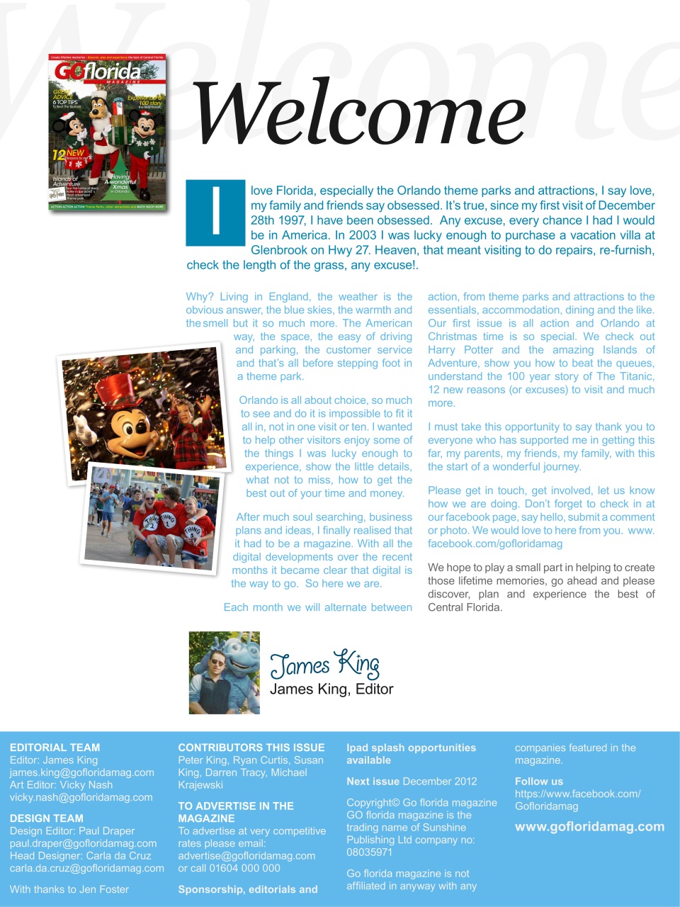 Go Florida Magazine Preview Pages