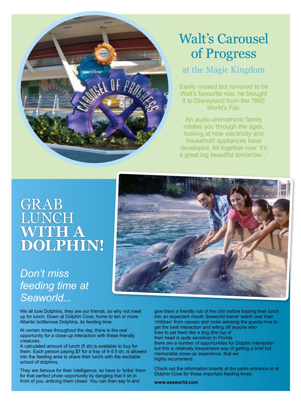 Go Florida Magazine Preview Pages