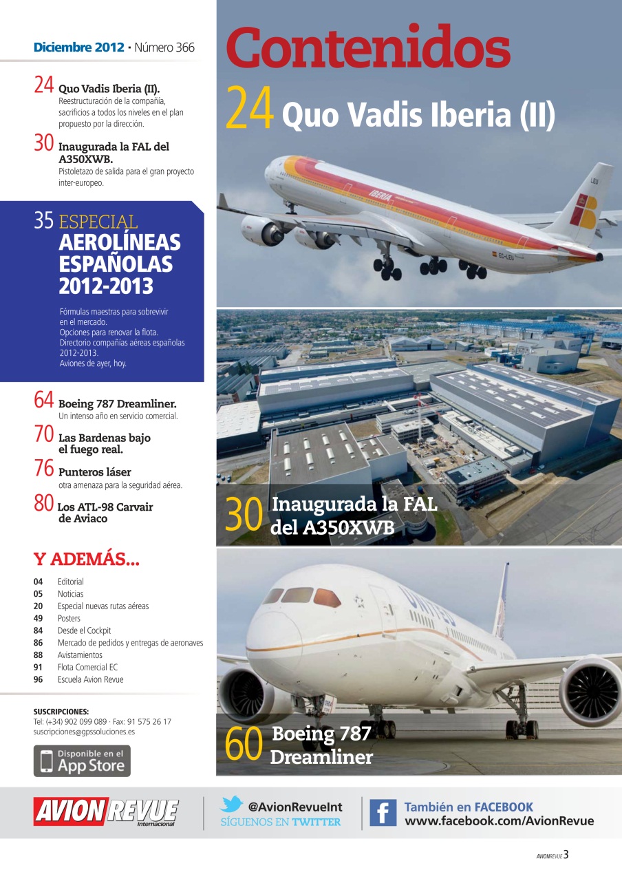 Avion Revue Internacional Preview Pages