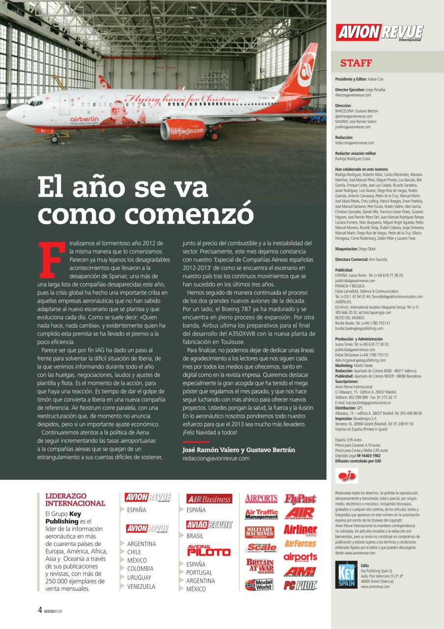 Avion Revue Internacional Preview Pages