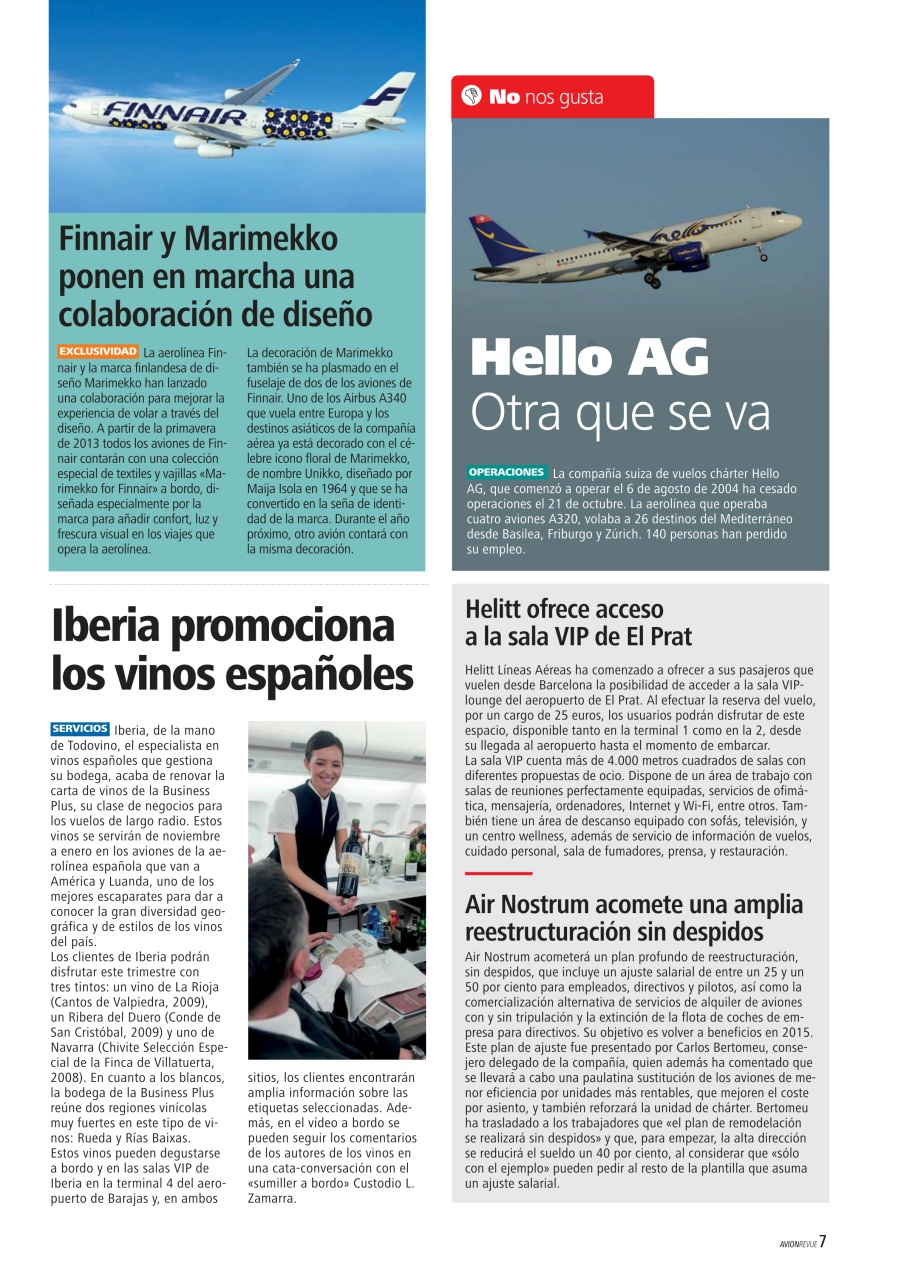 Avion Revue Internacional Preview Pages