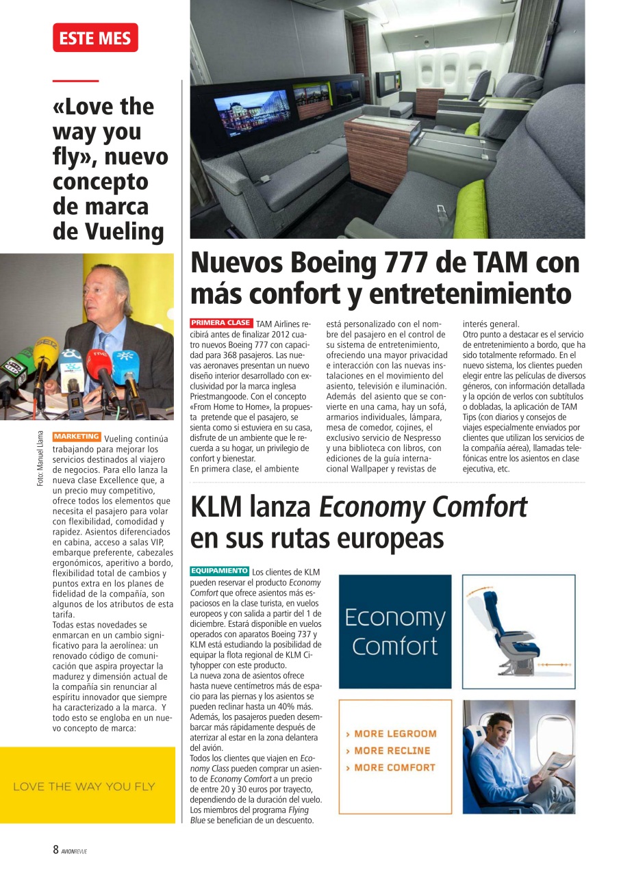 Avion Revue Internacional Preview Pages