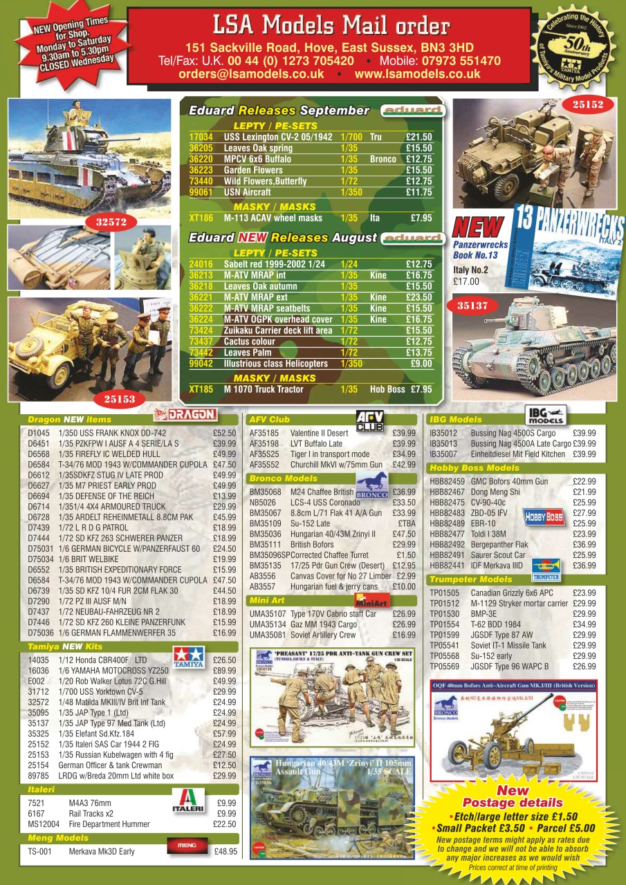 Military Modelling International Magazine Preview Pages