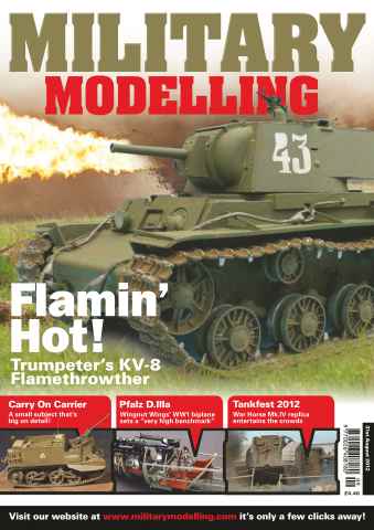 Military Modelling International Magazine issue 31st August 2012