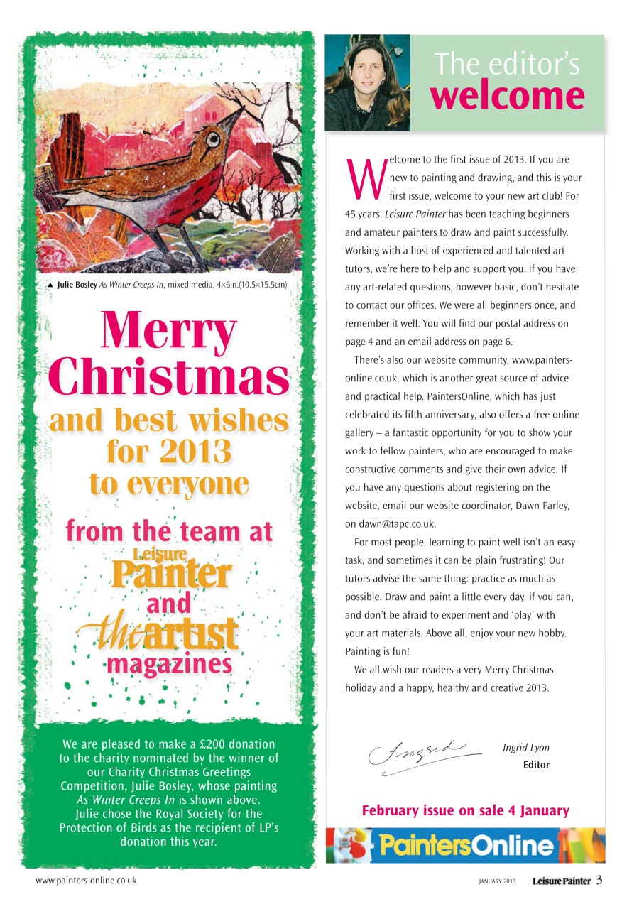 Leisure Painter & The Artist Preview Pages