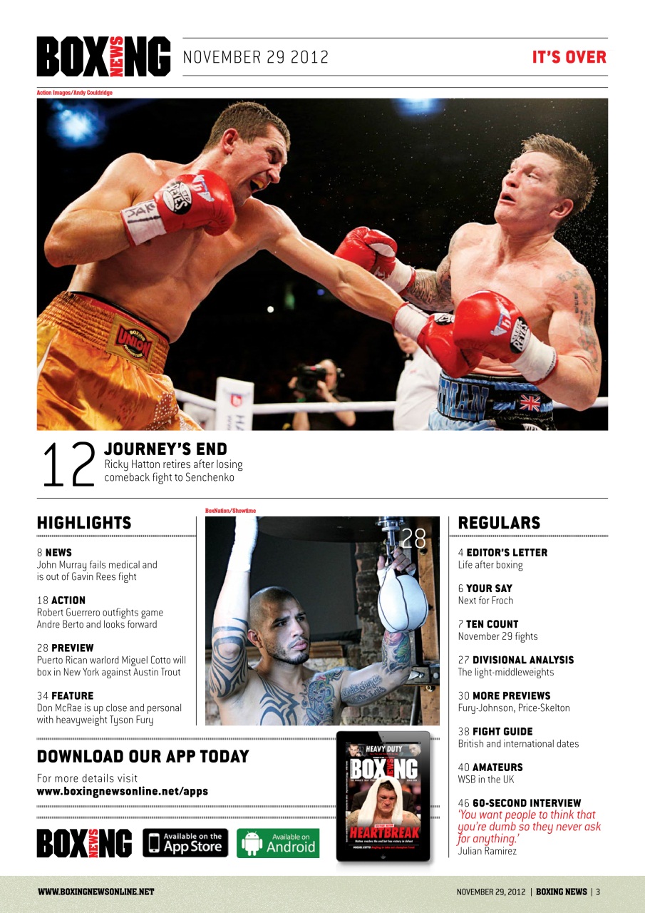 Boxing News Preview Pages