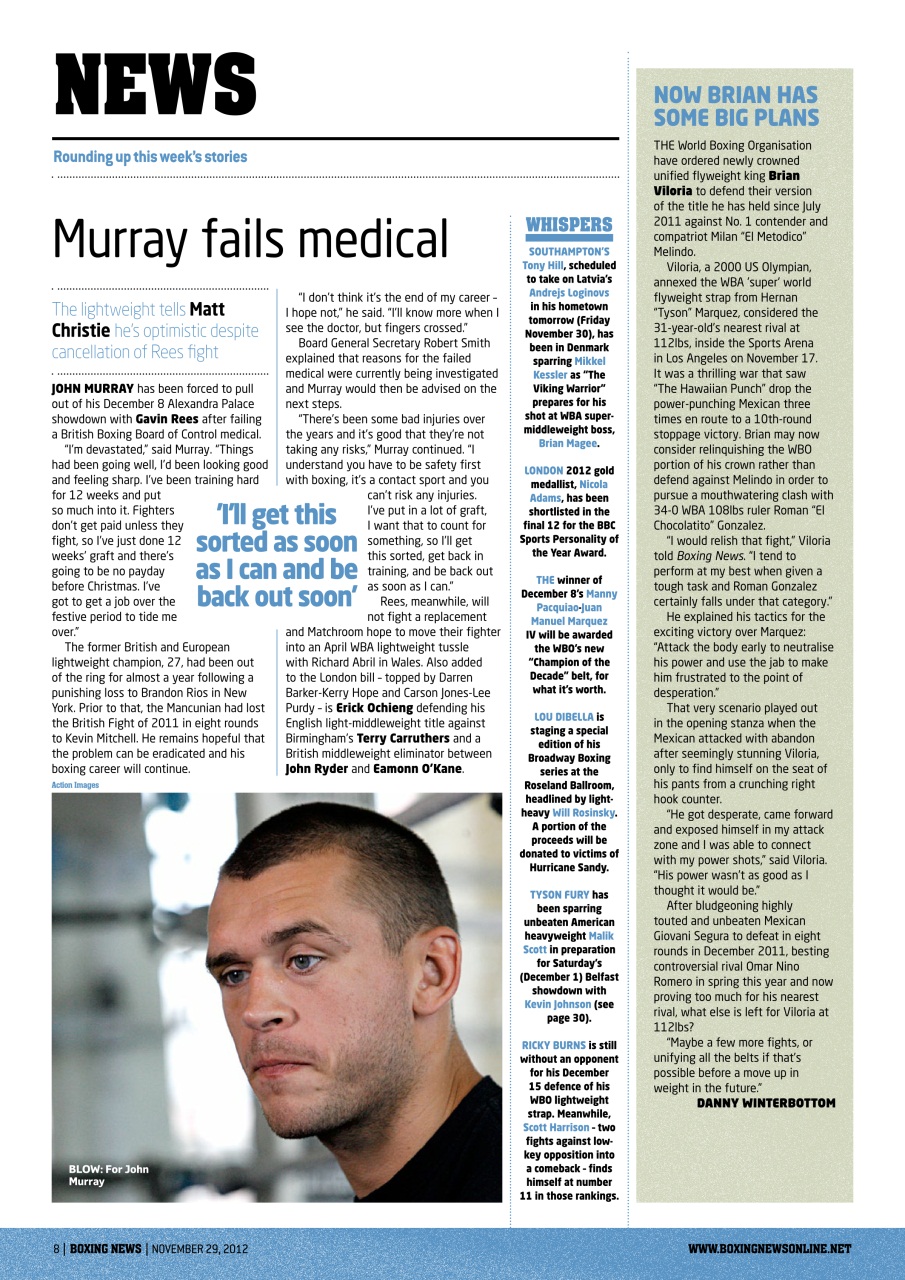 Boxing News Preview Pages