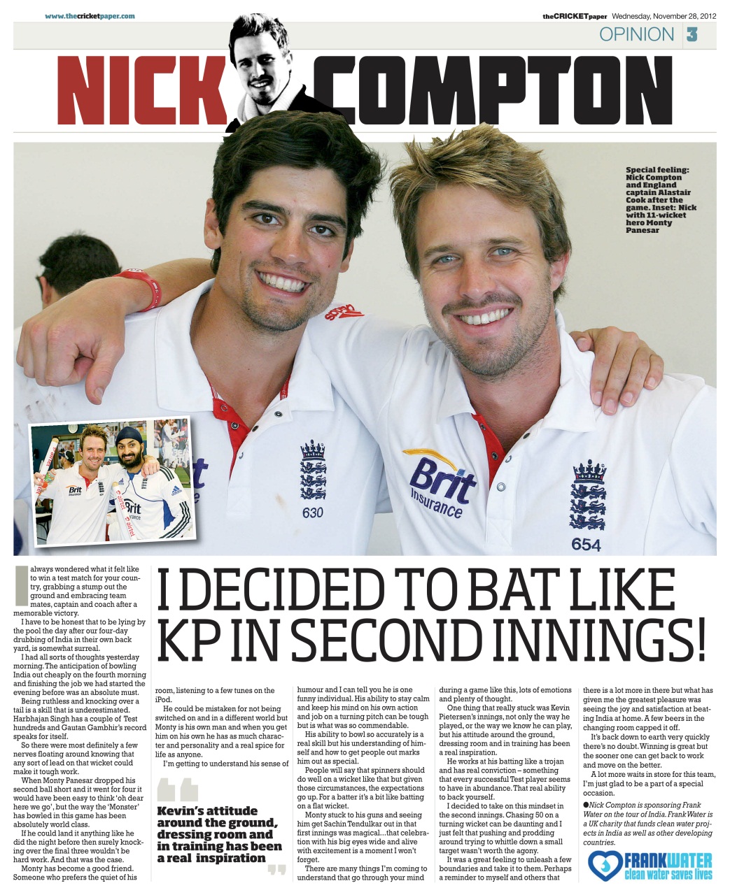 The Cricket Paper Preview Pages