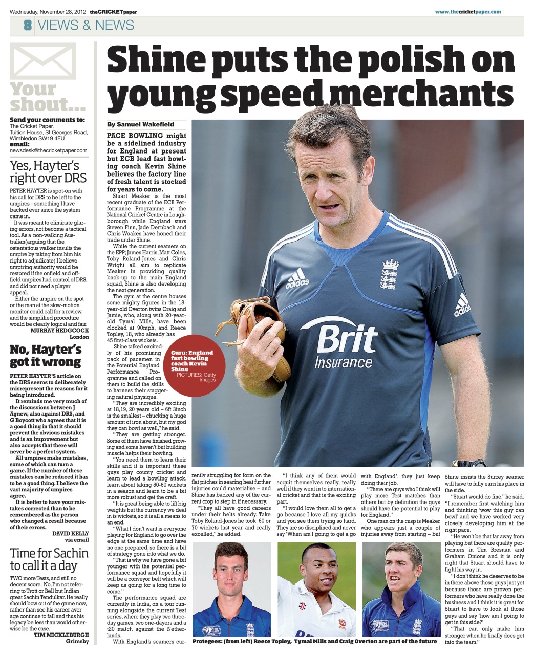 The Cricket Paper Preview Pages