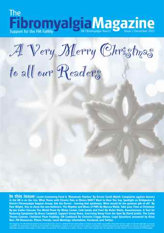 Fibromyalgia Magazine issue December 2012 Issue