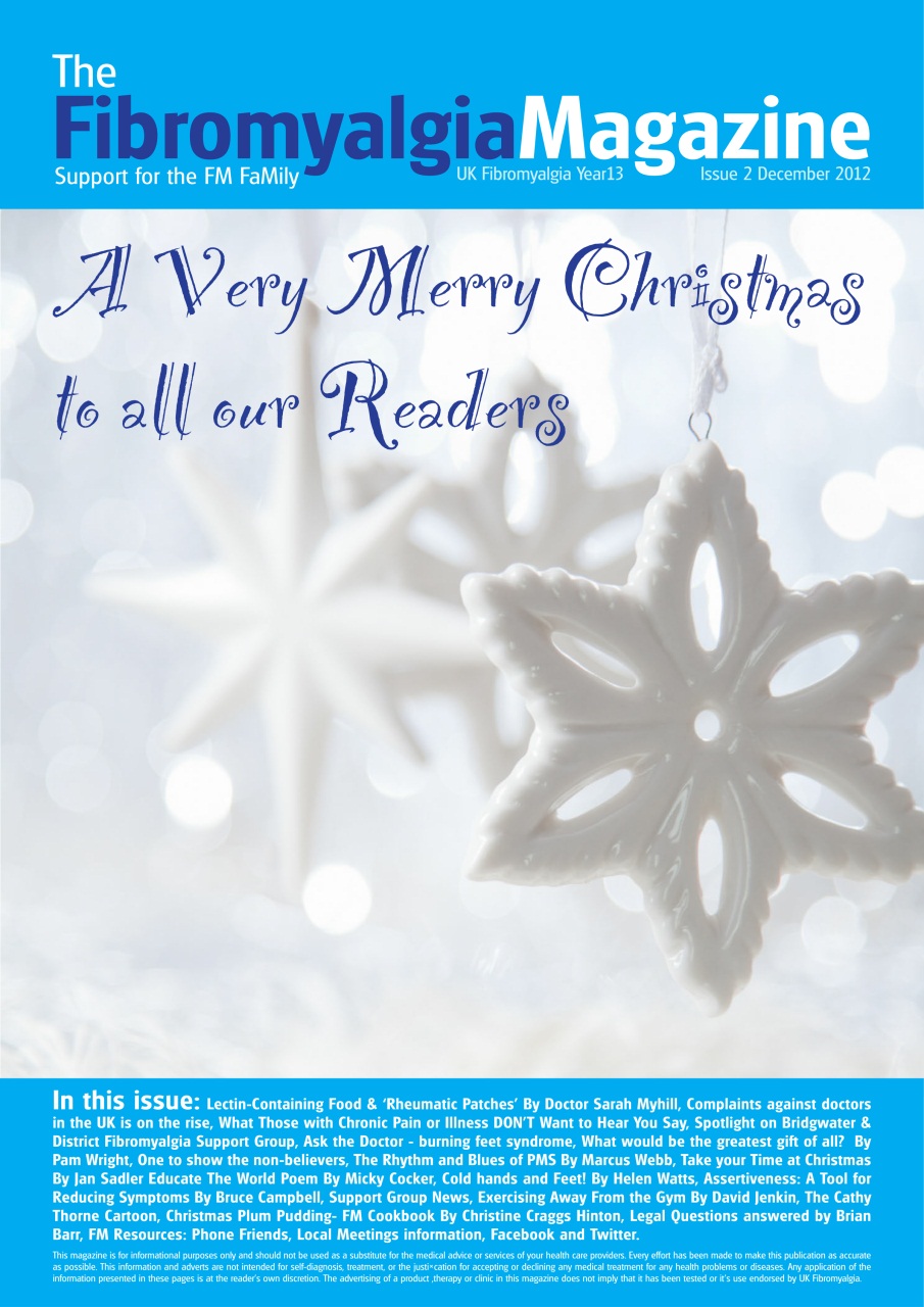 Fibromyalgia Magazine Preview Pages