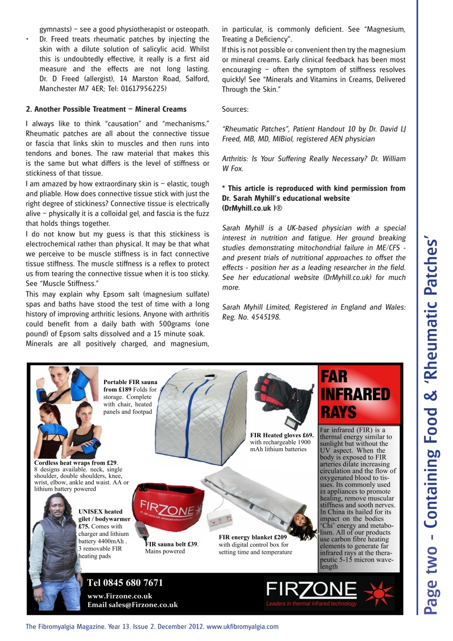 Fibromyalgia Magazine Preview Pages