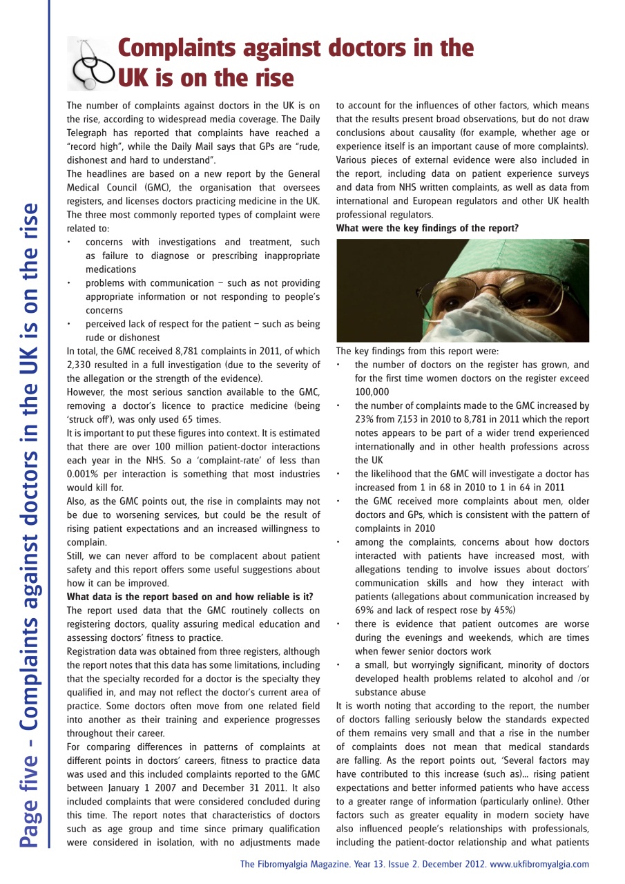 Fibromyalgia Magazine Preview Pages