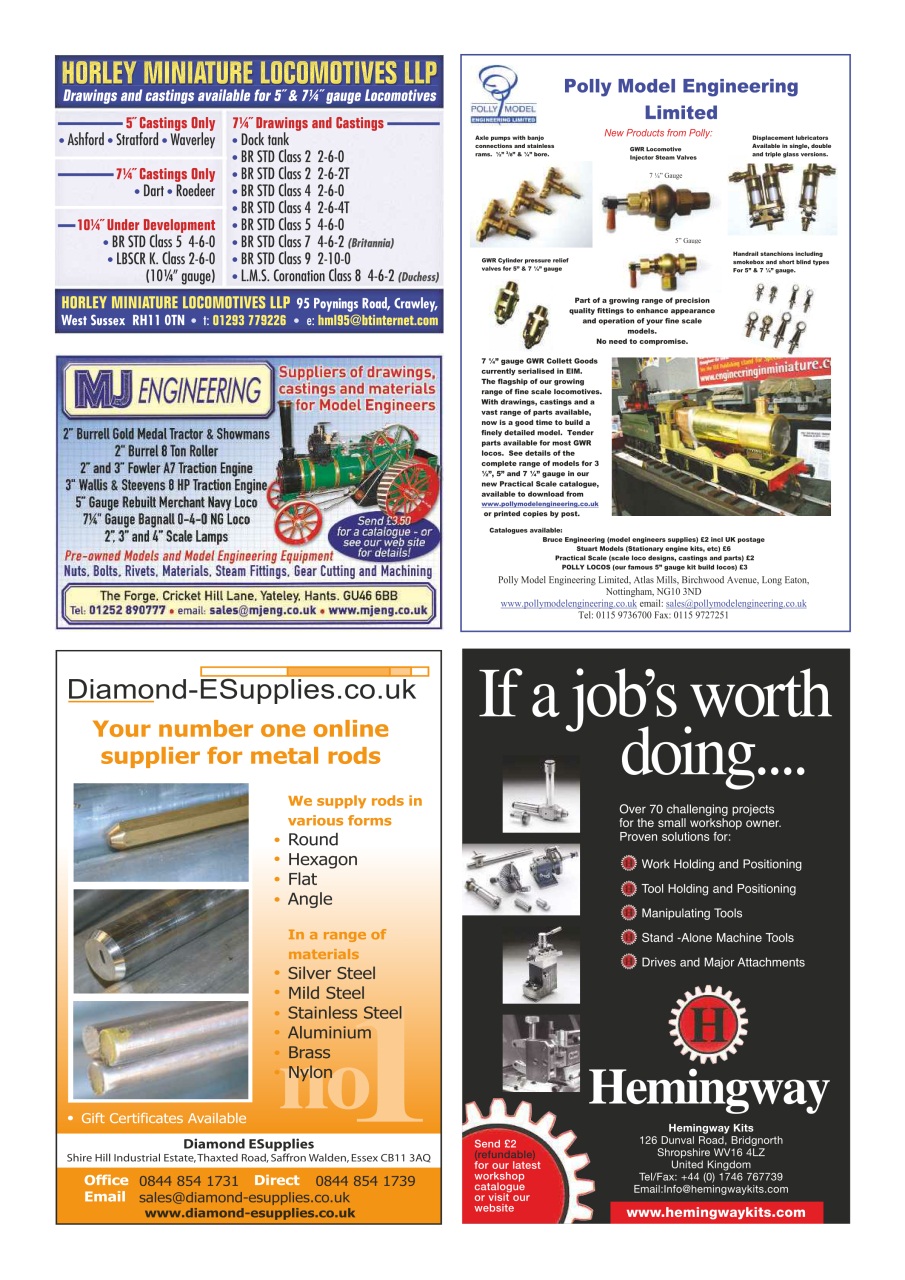 Model Engineer Preview Pages