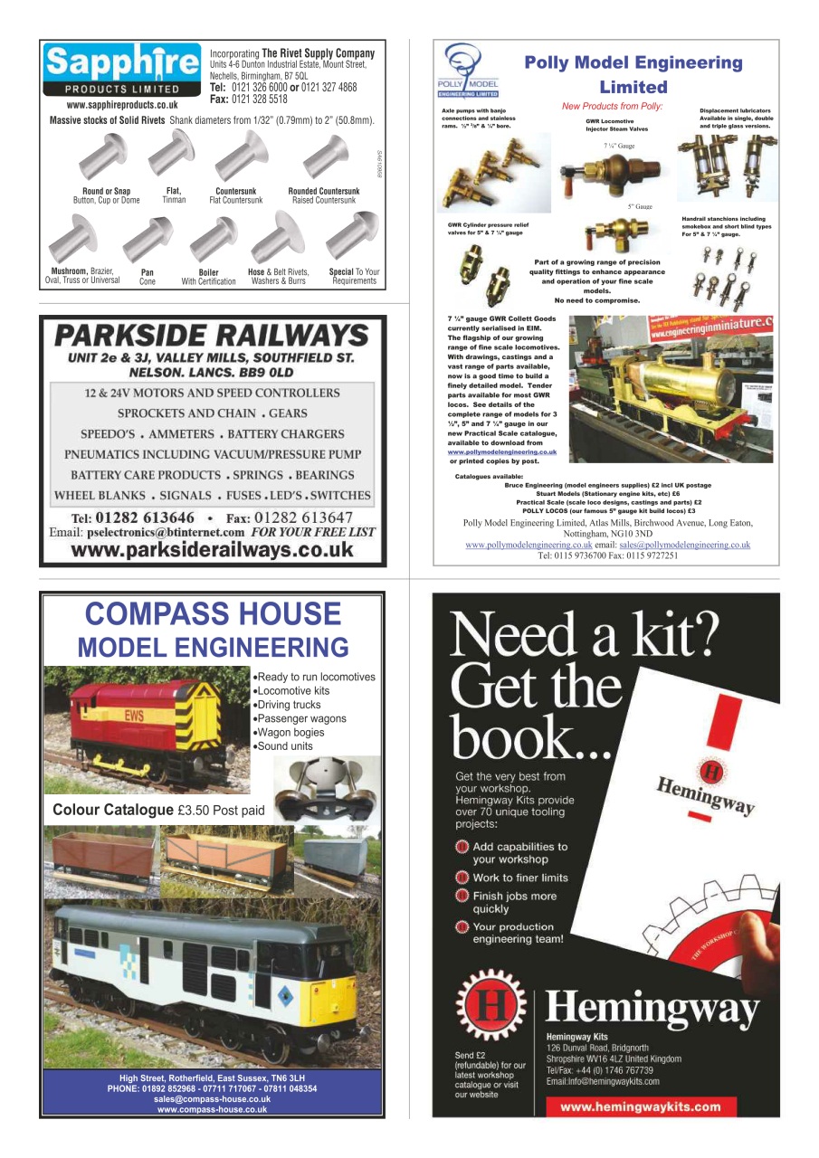 Model Engineer Preview Pages