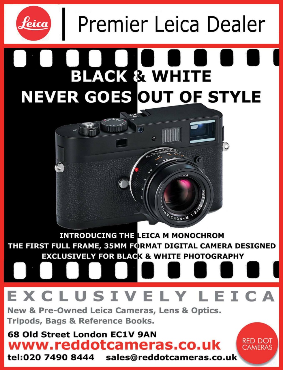 Black+White Photography Preview Pages