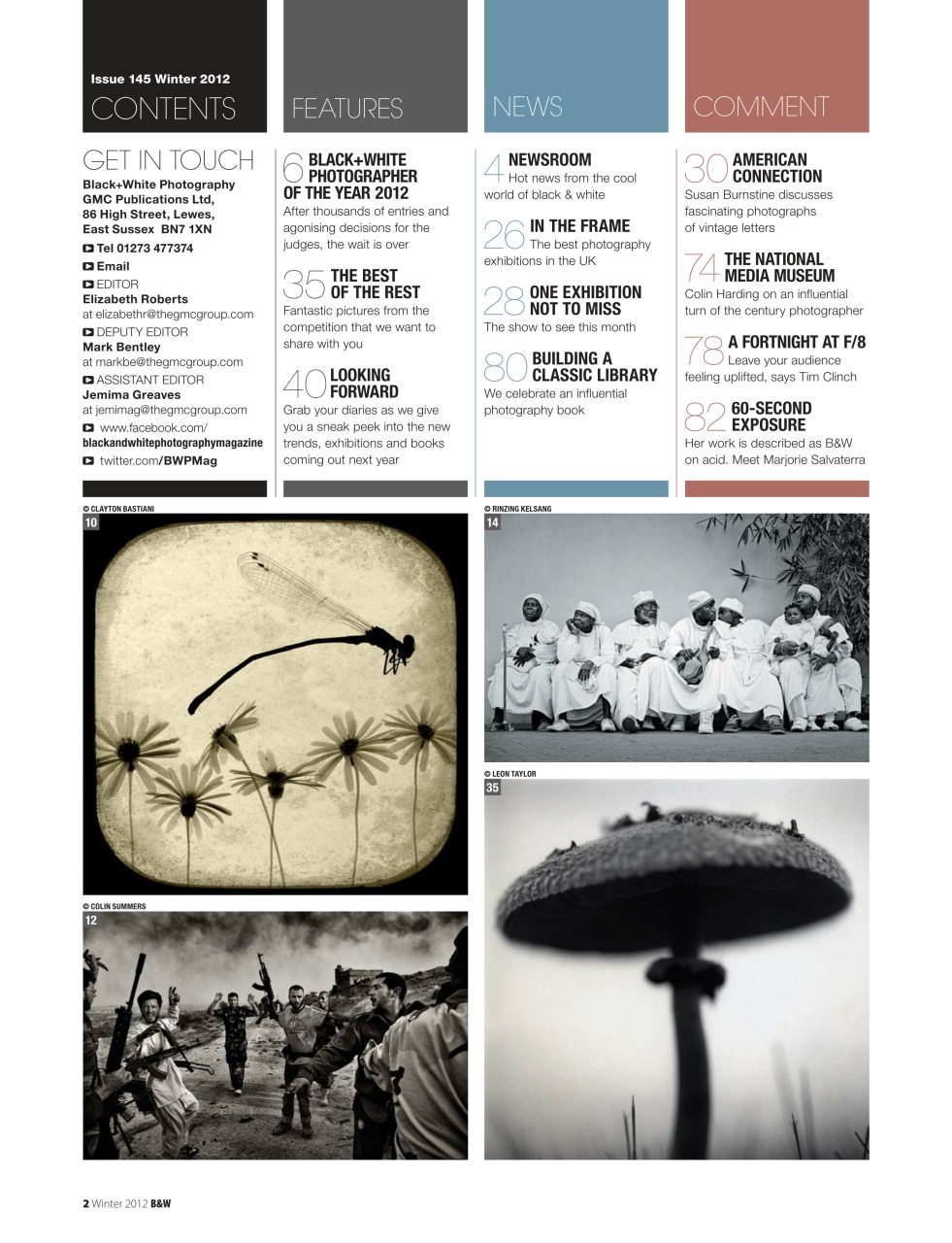 Black+White Photography Preview Pages