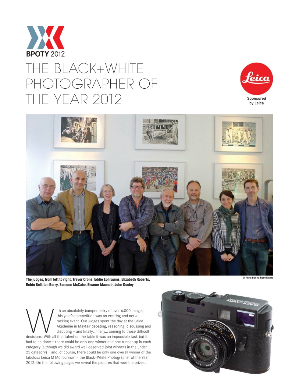 Black+White Photography Preview Pages