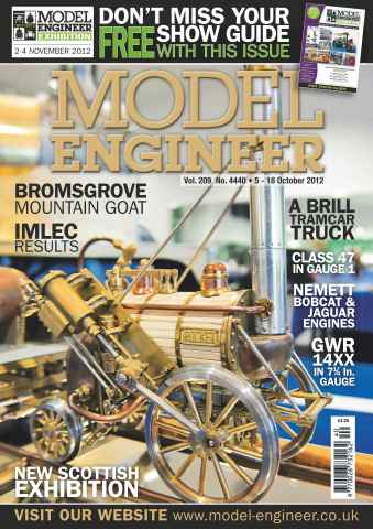 Model Engineer issue Vol. 209 No. 4440
