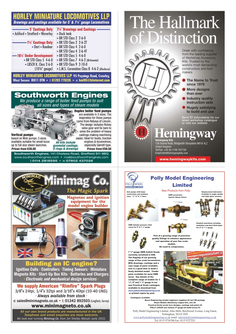 Model Engineer Preview Pages